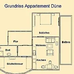 Hébergement de vacances With 1 Bedroom